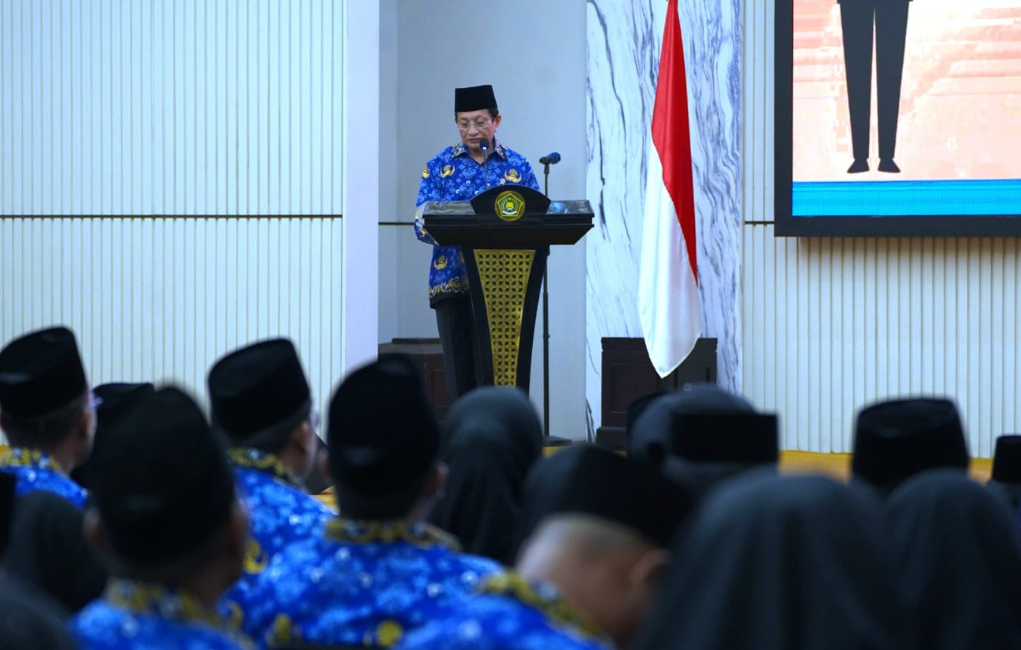 Menag Lantik 13.224 PPPK Baru di Lingkungan Kemenag, Diingatkan Bekerja secara Responsif